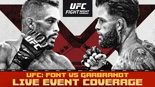 UFC Fight Night: Font vs. Garbrandt  | LIVE Coverage