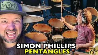 SIMON PHILLIPS Protocol 4 Pentangles LIVE | REACTION