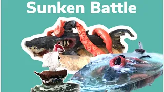 Making a Shark vs. Kraken Diorama (inspired by @JackJack Creator)