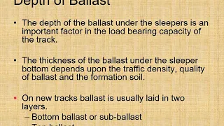 5. RAILWAYS, Ballast and Sleepers====