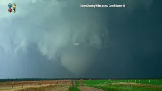 Huge Tornado in Olustee, OK - 5/23/2024