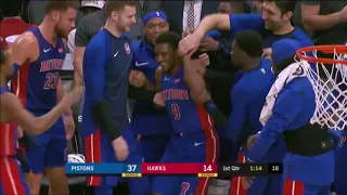 Nba Atlanta Hawks Vs Detroit Pistons full game highlights 11/09/18