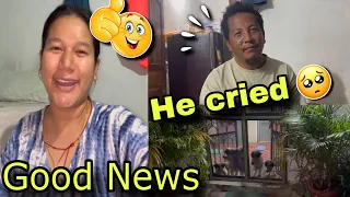 *GOOD NEWS*, He cried today 😢// Daily Vlog , Pema’s Channel/ Nana / Pema