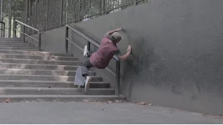 Skater Slams Hard and Cuts His Head Open!