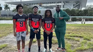 Boynton Beach Bulldogs Elite 12U best running back core in the nation