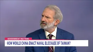 A blockade of Taiwan by China would be a "power grab," says researcher