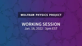 Wolfram Physics Project: Working Session Tuesday, Jan. 18, 2022 [Metamathematics]