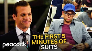 Harvey's Closing While Mike's Cheating | The First 5 Minutes of Suits