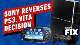 PlayStation Backtracks on PS3, Vita After Fan Backlash - IGN Daily Fix