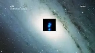 Proof that a Black hole is at the center of the M31 Galaxy in 60 Seconds High Definition