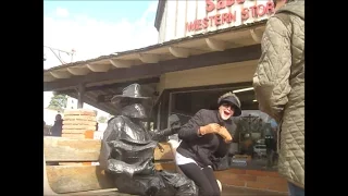 HILARIOUS Statue Surprise ! January 21, 2017 Part 4