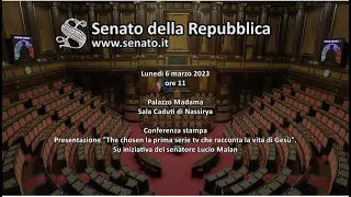 Senato della Repubblica - The Chosen Italia (Conferenza Stampa) 6-3-'23