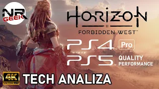 (4K) Horizon - Forbidden West (Playstation 5) - Tech Analiza