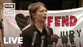 Chelsea Manning Holds Press Conference About WikiLeaks Subpoena | NowThis