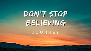 don't stop believing lyrics/journey