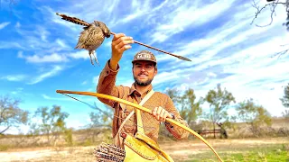 Foraging With The Comanche Bow & Arrow