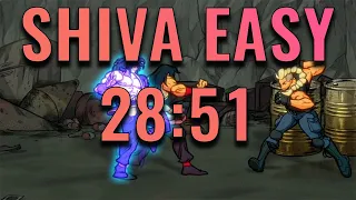 Streets of Rage 4 - Shiva Arcade Easy Speedrun former PB/WR in 28:51 World Record