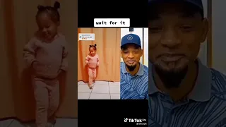 Will Smith's reaction to Hamba Wena done by a Cute toddler 🤣🤣🔥@itsTikTokTunes