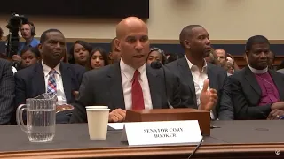 On Juneteenth, Booker testifies at House hearing