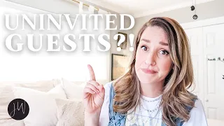 How To DEAL with UNINVITED GUESTS at Your Wedding?! 🤬