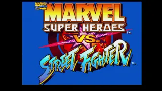 Marvel superheroes vs street fighter...Cyber-Akuma is the worst!!! #gaming #marvel #streetfighter