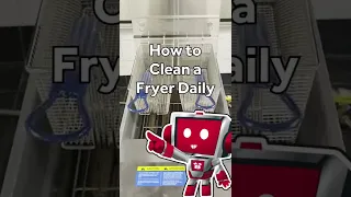 How to Clean a Commercial Fryer Daily SHORT