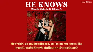 [THAISUB] HE KNOWS - Camila Cabello (ft. Lil Nas X)