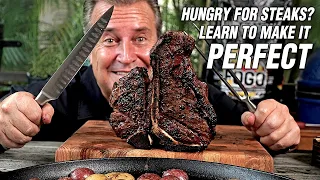 The KING of Steaks | How to Cook a Porterhouse Steak The RIGHT Way!!!  Steak and Potatoes