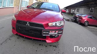 Бюджетный стайлинг,преображение Lancer X Red