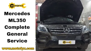 Mercedes ML 350 Complete General Service Cost Starting At ₹16,999/- | OES Spares | 60 days Warranty