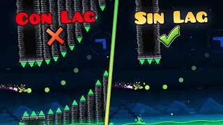 COMO QUITAR EL LAG EN GEOMETRY DASH 2.2 Y EN EL NIVEL PRINCIPAL "DASH"