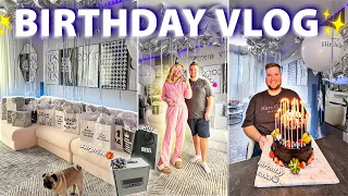 🎂birthday vlog: День Рождения Мужа 2023, Большой Сюрприз, Распаковка Подарков, SPA и Mac Studio