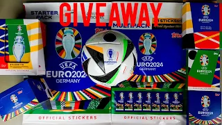 TOPPS UEFA EURO 2024 STICKERS GIVEAWAY | Ολόκληρο το σετ και σπέσιαλ δωράκι για εμένα και για εσάς!