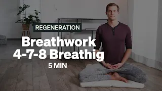 BLACKROLL® Exercises | 5 MIN Breathing Exercises 4-7-8 Breathing | Release Stress & Anxiety
