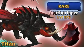 Deathgripper Max Level 175 Titan Mode | Dragons Rise of Berk