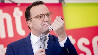 Spahn wird von Pflegekräften bei Demo ausgebuht