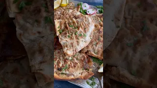 Arayes Meat stuffed pita https://www.unicornsinthekitchen.com/arayes-lebanese-stuffed-pitas/