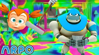 Rainbow Robot  🌈 | ARPO The Robot Classics | Full Episode | Funny Kids Cartoons
