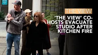 'The View' Co-Hosts Evacuate Studio After Kitchen Fire Next Door At 'Tamron Hall' | The View