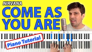 How To Play “Come As You Are” by Nirvana [Piano Tutorial/Chords for Singing]