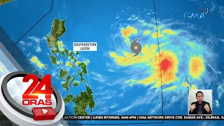 TD Egay, inaasahang magiging Super Typhoon | 24 Oras