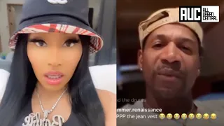 Nicki Minaj Ask Stevie J If He's Still Married To Faith Evans & Things Go Left