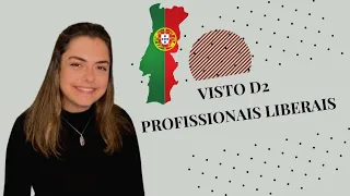 VISTO D2 - PORTUGAL:  Trabalhadores autônomos e prestadores de serviço.