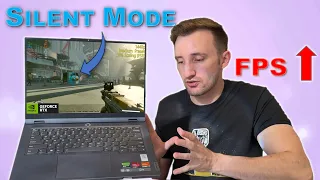 SILENT MODE is AMAZING : 9 demanding games vs. Silent Mode ( Legion 5 Slim + RTX 4060 )