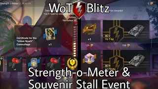 7th Birthday Event Part 2 - Strength-o-Meter & Souvenir Stall | WoT Blitz