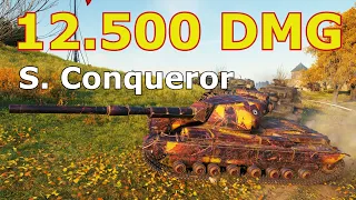 World of Tanks Super Conqueror - 6 Kills 12,5K Damage