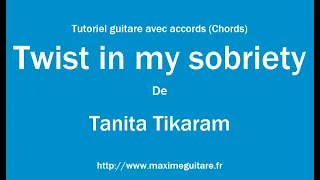 Twist in my sobriety (Tanita Tikaram) - Tutoriel guitare avec partition en description (Chords)