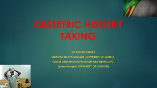 OBSTETRIC HISTORY TAKING