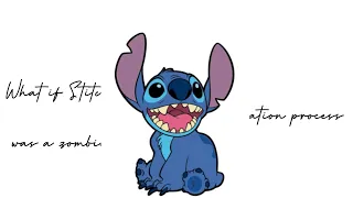 What if Stitch was a zombie…(Lilo and Stitch) Creation Timelapse