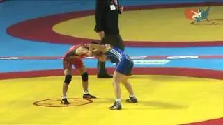 2011 Worlds Womens Freestyle 48kg Final - Hitomi Obara Sakamoto (JPN) vs. Mariya Stadnyk (AZE)